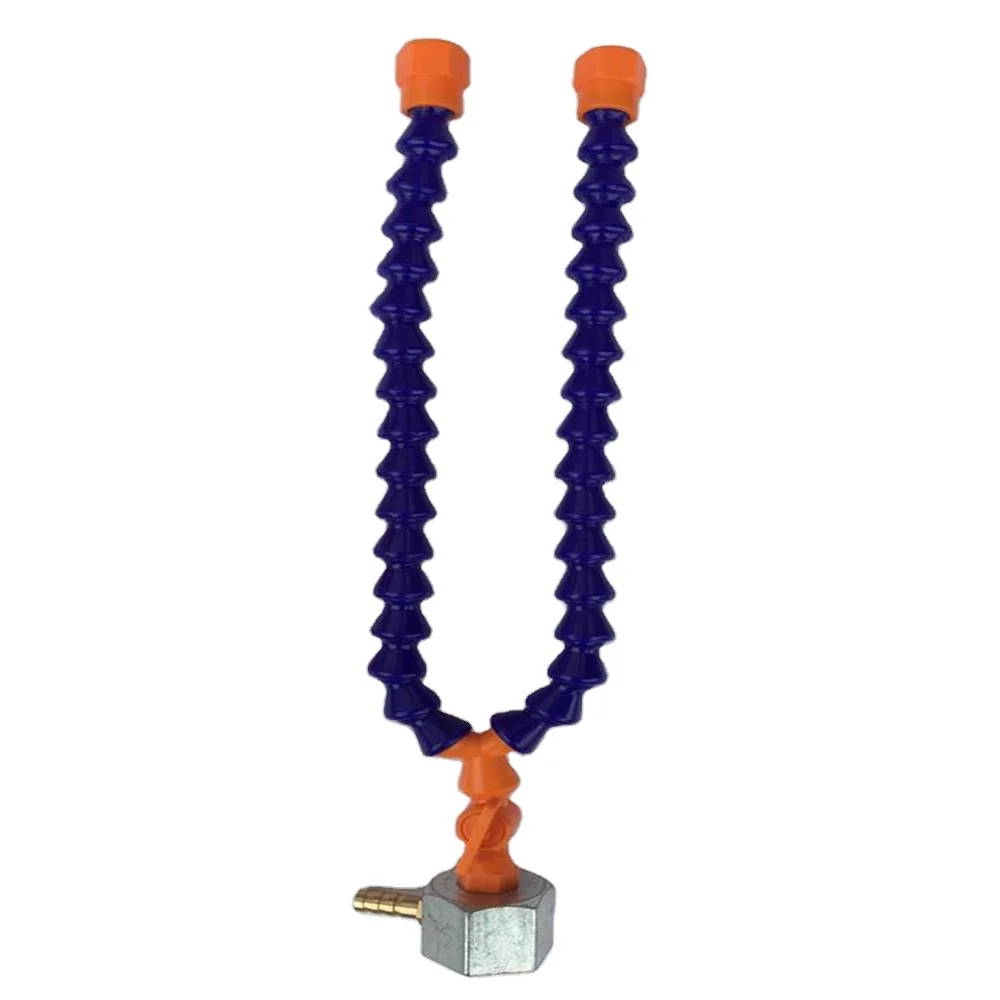 Round Nozzle Plastic Water Oil Coolant Pipe Hose For Lathe Milling CNC Machine