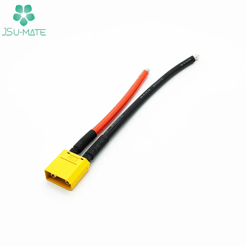 Высокотемпературный силиконовый кабель 8AWG для Lipo Battery XT30 XT60 XT90 Male Female RC Cable
