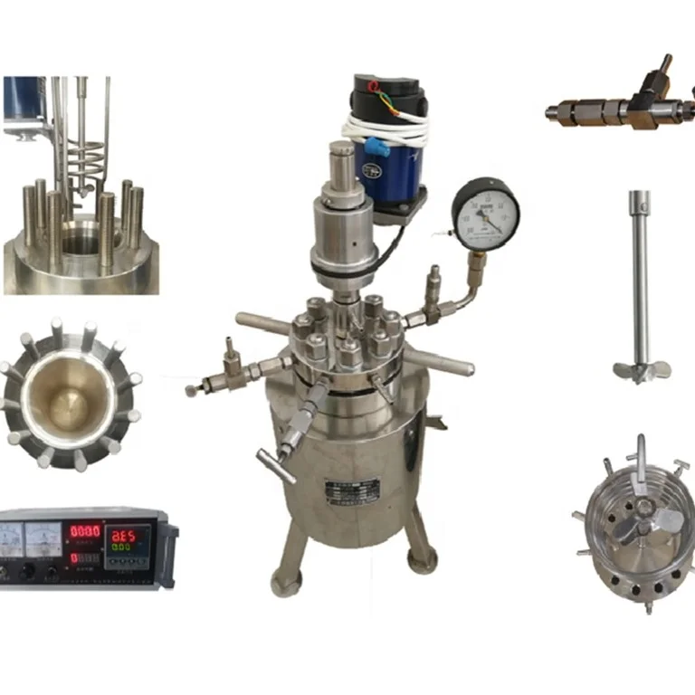 Hot sell GSH 2L Stainless steel BELT drive Electric heating Petrochemicals laboratory reactor system