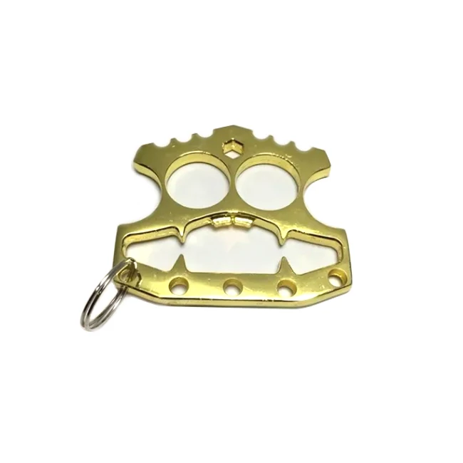 OEM carbon fiber stainless steel brass single two finger tiger finger ring opener tool