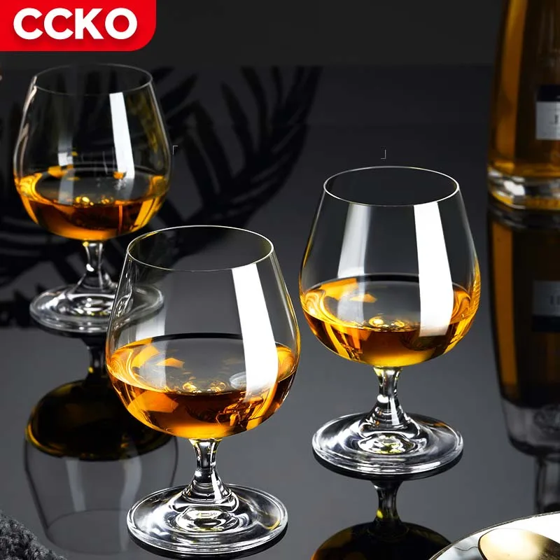 Хит продаж белая стеклянная посуда для дома бара отеля 15 унций логотип под заказ Набор Винных Бокалов бокалов красного вина бренди виски коньяк