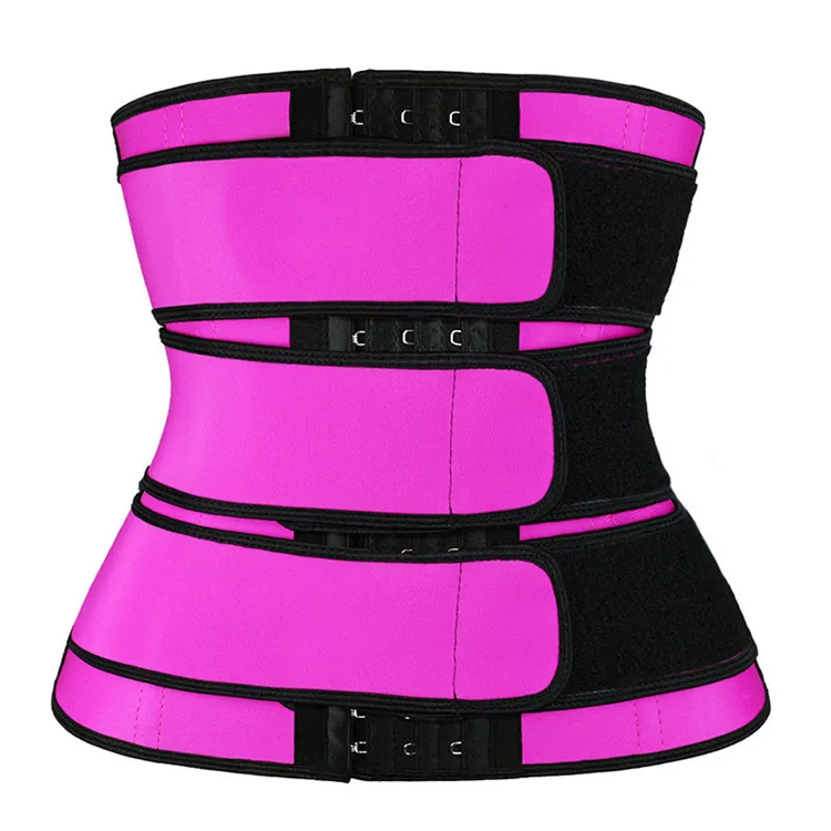 Customizable Hot Sculpting Sweat Belt Fitness Waist Support Postpartum Abdomen Shapewear Plastic Belt