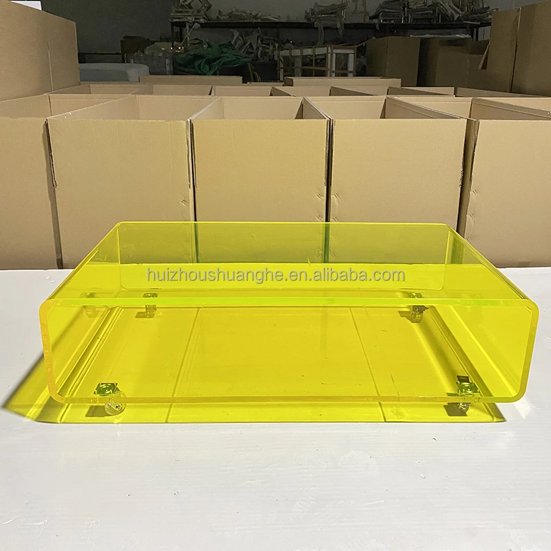 Modern Style Tv Cabinet Living Room Simple Acrylic Floor 2 Floors Mobile Cabinet Household Small Tv Cabinet