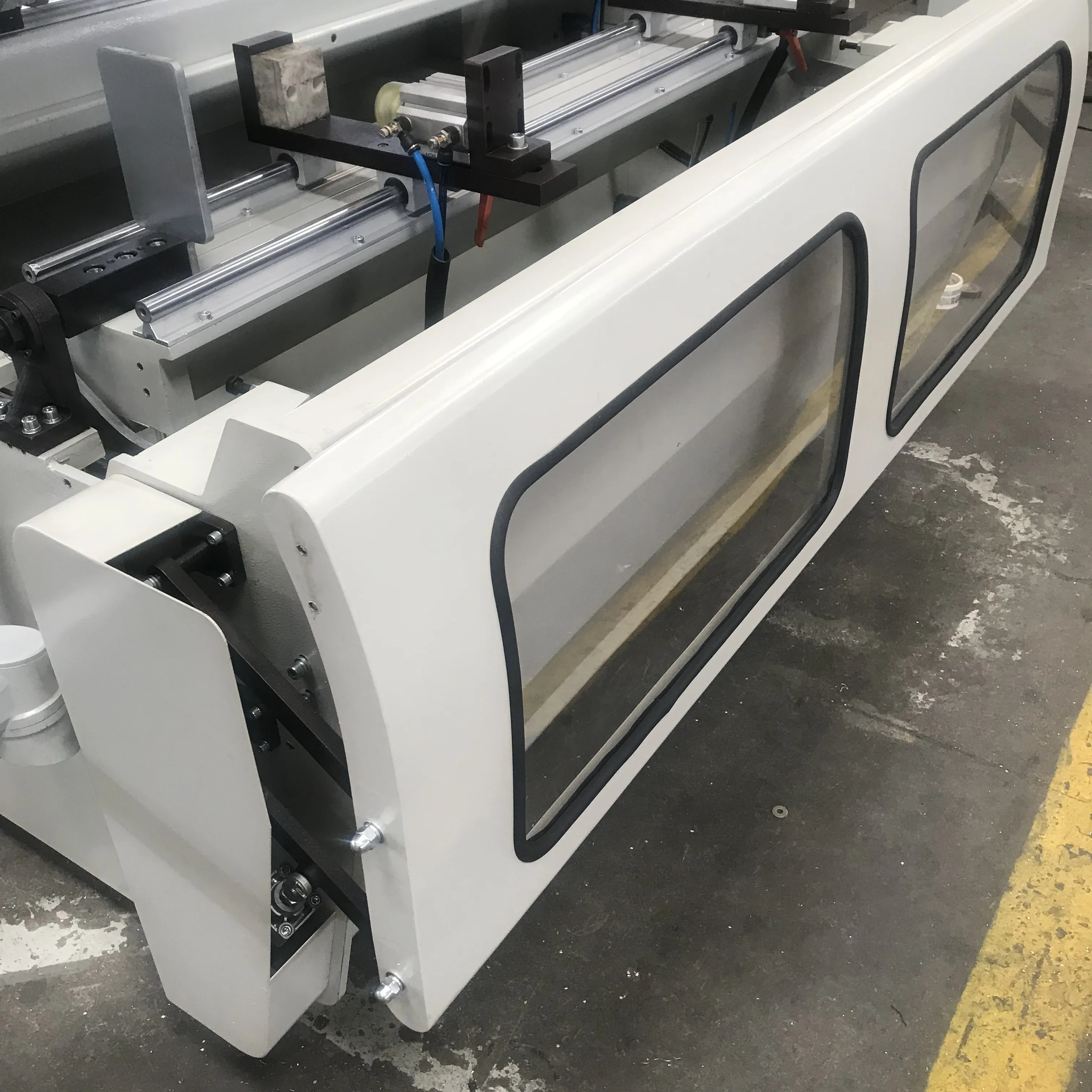 Aluminum Profile Window Hole Milling Machine CNC Copy Router For Window Doors