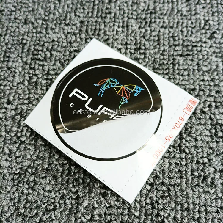 Adhesive letters custom mini stickers wholesale brand business round sticker custom logo