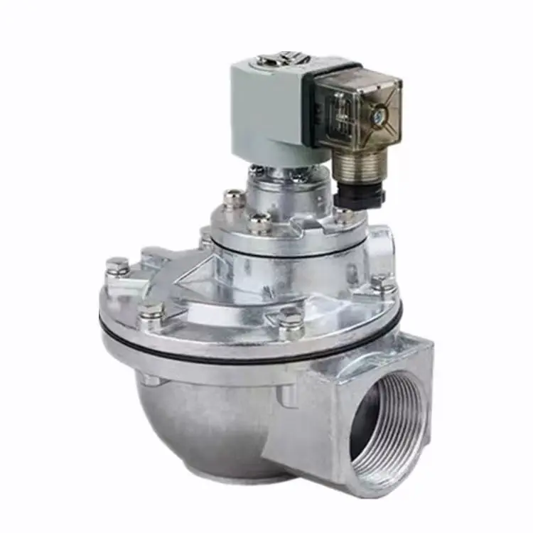 Dmf Series Direct Acting Right Angle Pulse Valve New Pneumatic Dust Diaphragm Solenoid Pulse Valve For Manufacturing Plant