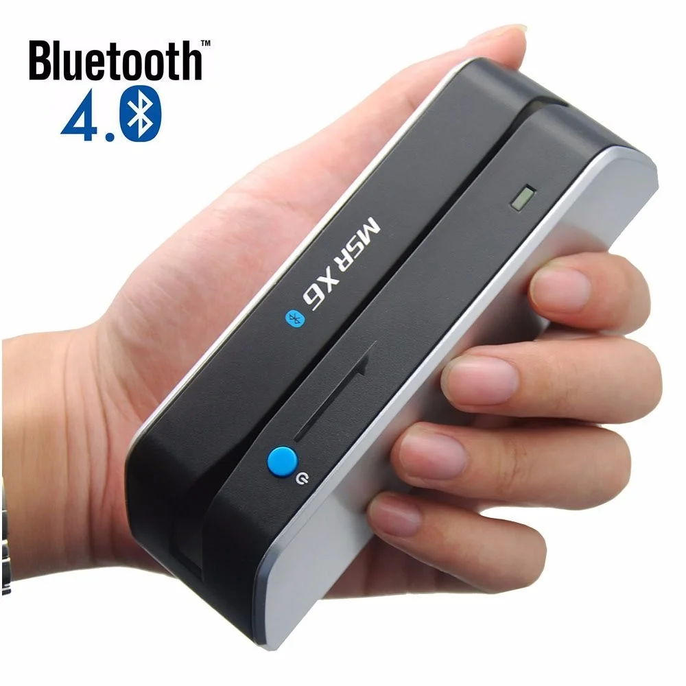  Заводское производство оптовая цена MSRX6 MSRX6BT с Blueteeth считыватель магнитных карт msrx6bt track