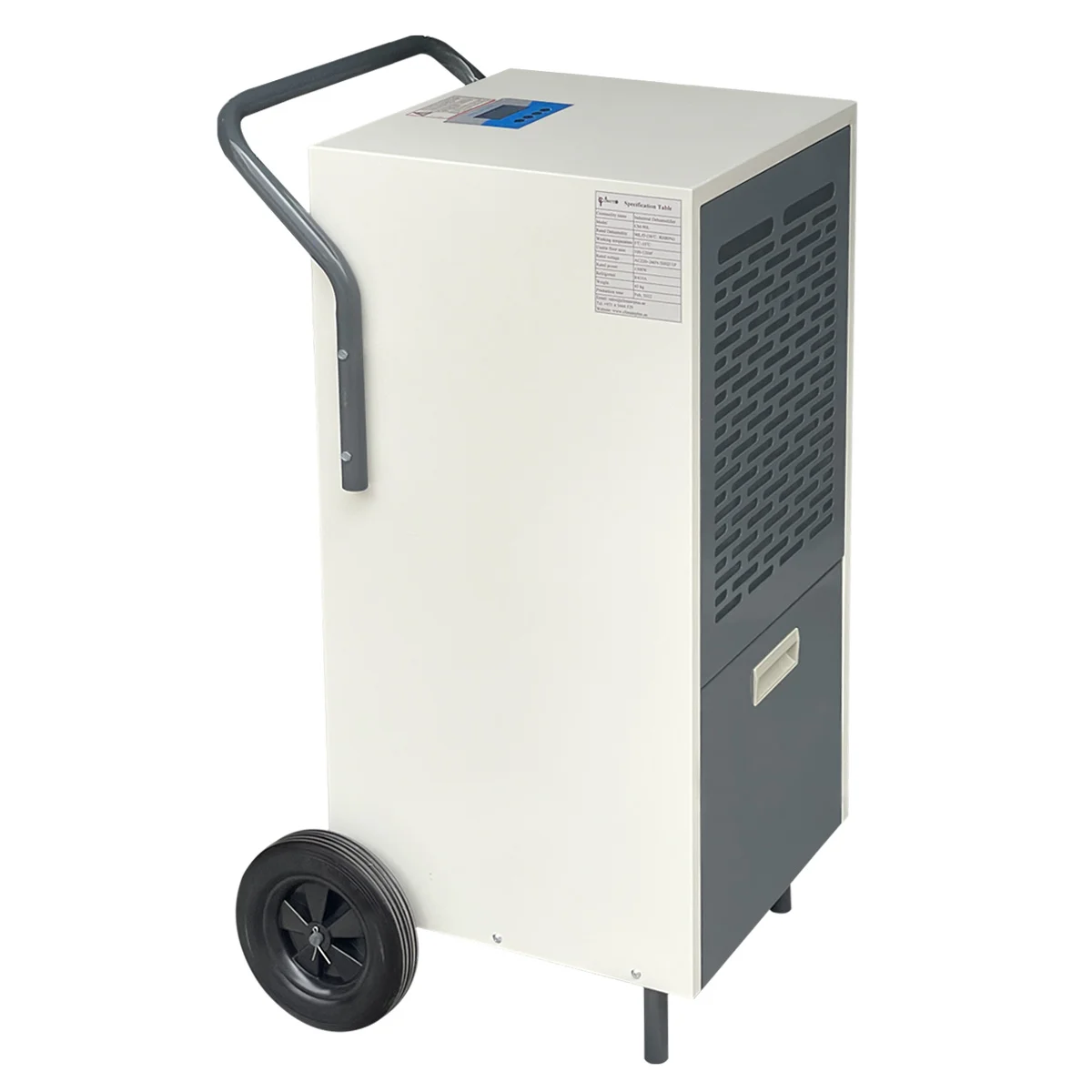 Dehumidifier Thailand Refrigeration dehumidifier 158L Compact dehumidifier for warehouse Drying