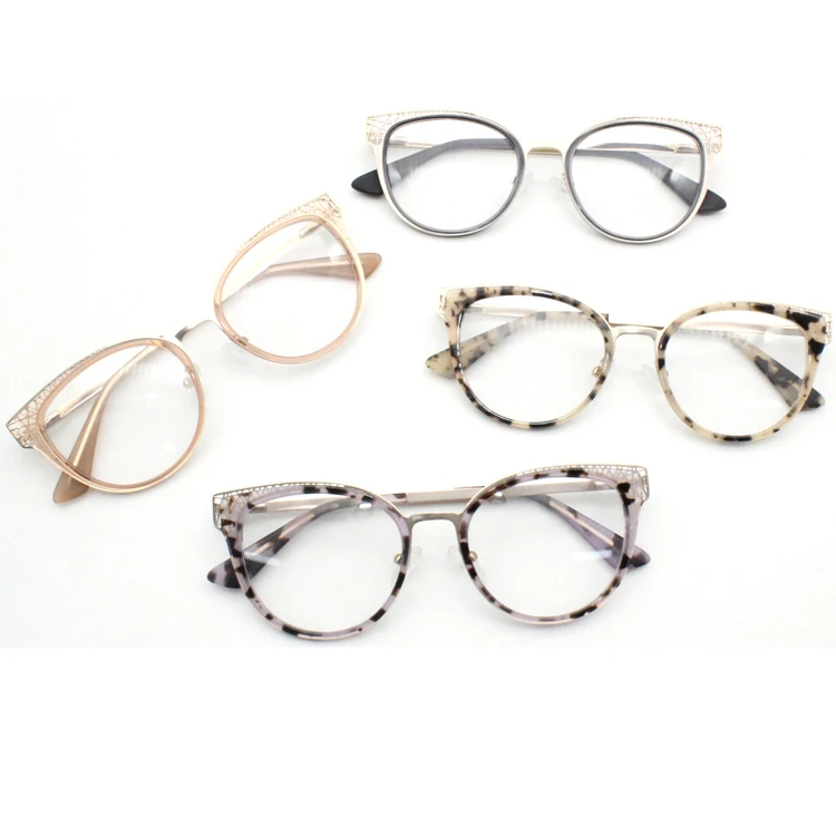 Good Price Spectacle Vintage Cat Eye Eyewear Acetate Glasses
