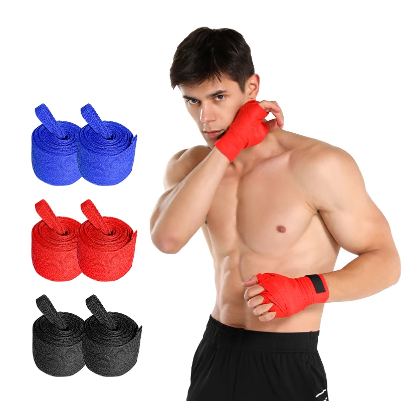 Custom Logo Printing Elastic Quick Hand Wraps Wrist Wraps Bandage Boxing 5cm*2.5m/3m/5m