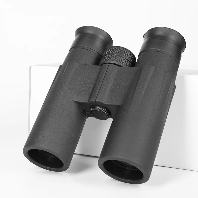 BIJIA 10x32 Factory Professional Hot sale customizable LOGO outdoor HD portable black Hunting binoculars for adults outdoor