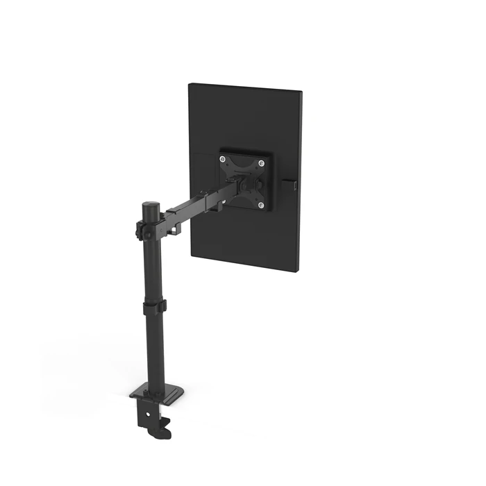 AUKI Single Computer Monitor Mounts Up To 17.6 lbs Monitor Arm Height Adjustable Monitor Desk Mount
