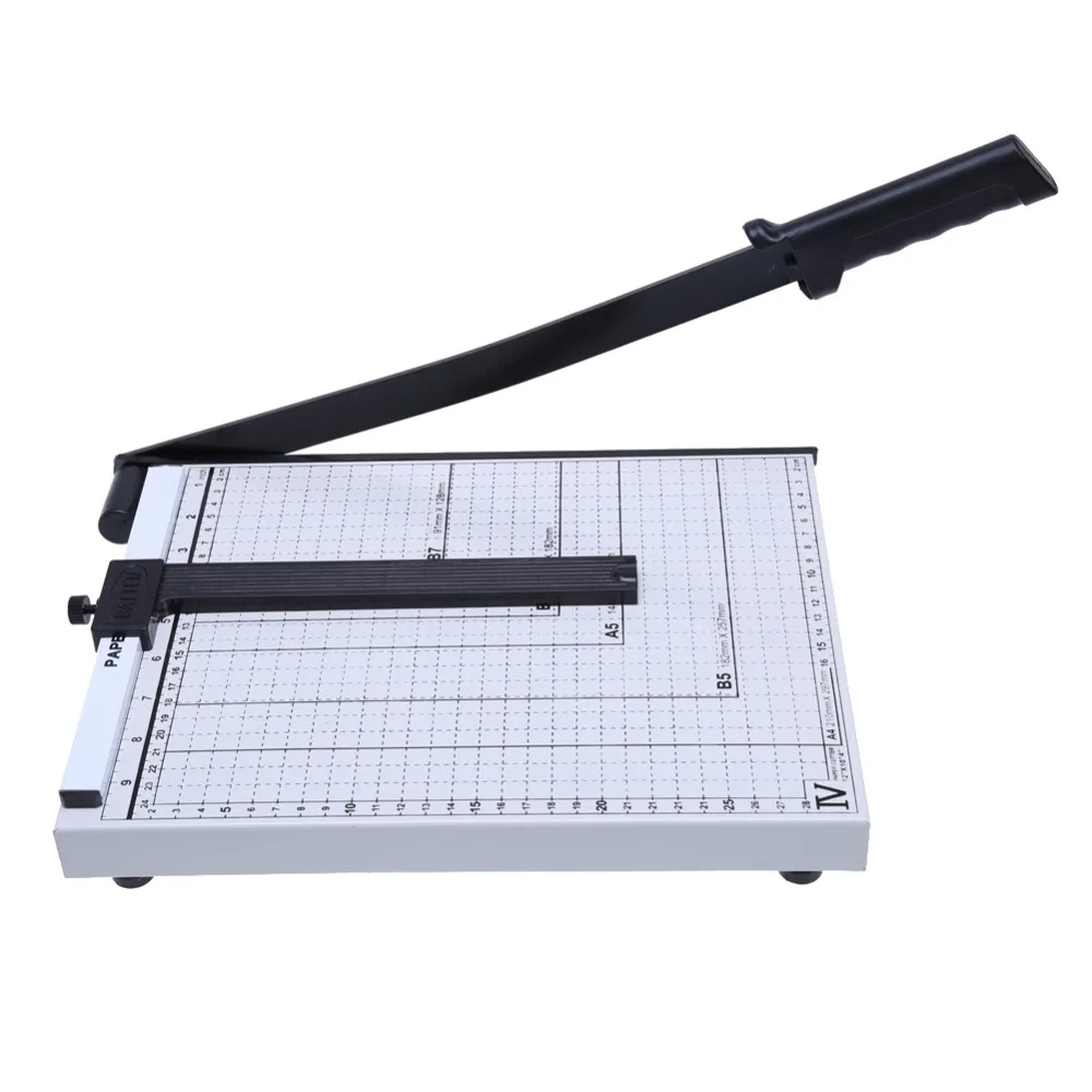 High Quality Professional Heavy Duty A4 Paper Guillotine Cutter Trimmer Machine Office & School & Home Supplies Paper Trimmer