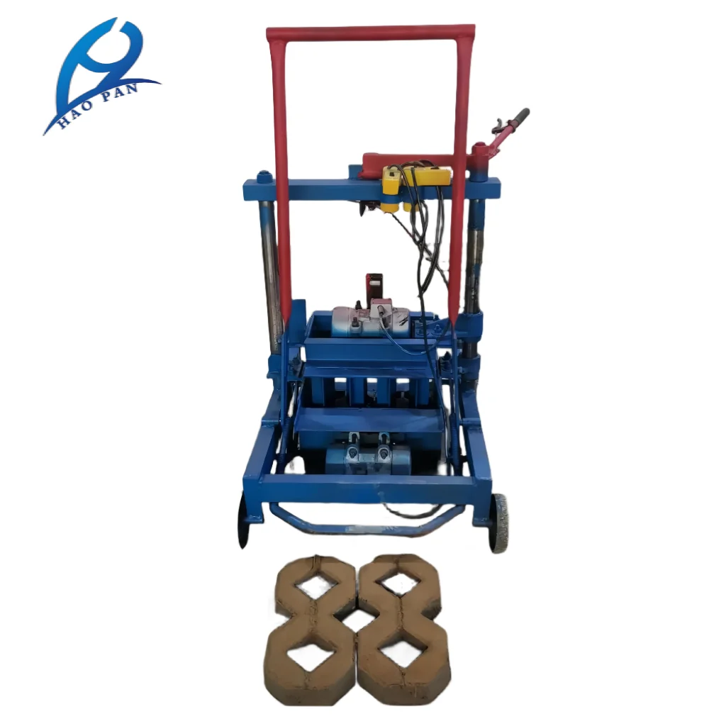 HPMS2-45 interlocking clay brick making machine brick pallet block making machine