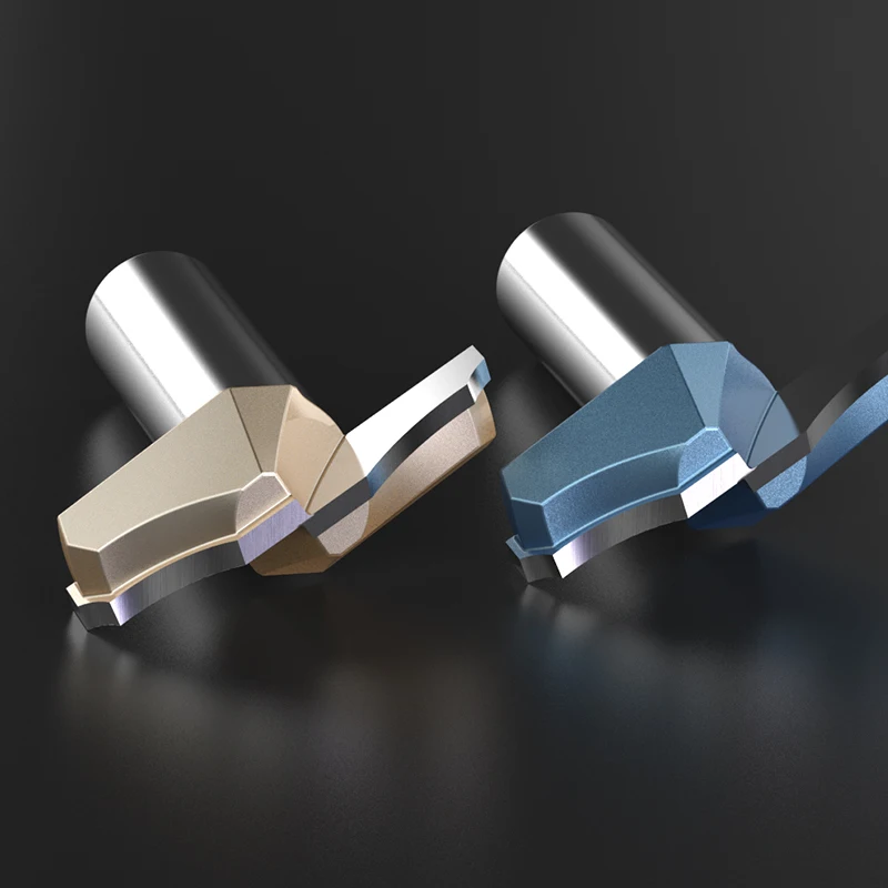 HUHAO double roman ogee router bit wood CLASSICAL PLUNGE BIT tungsten woodworking slotting router bit 6849