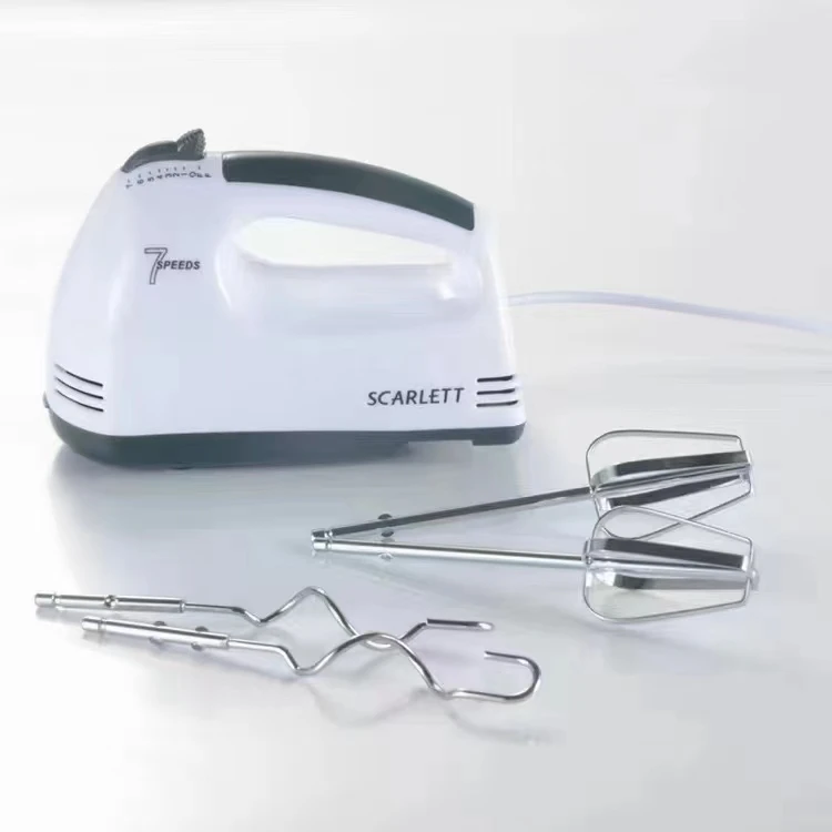 Электрический ручной миксер для теста 7 скоростей домашняя кухня