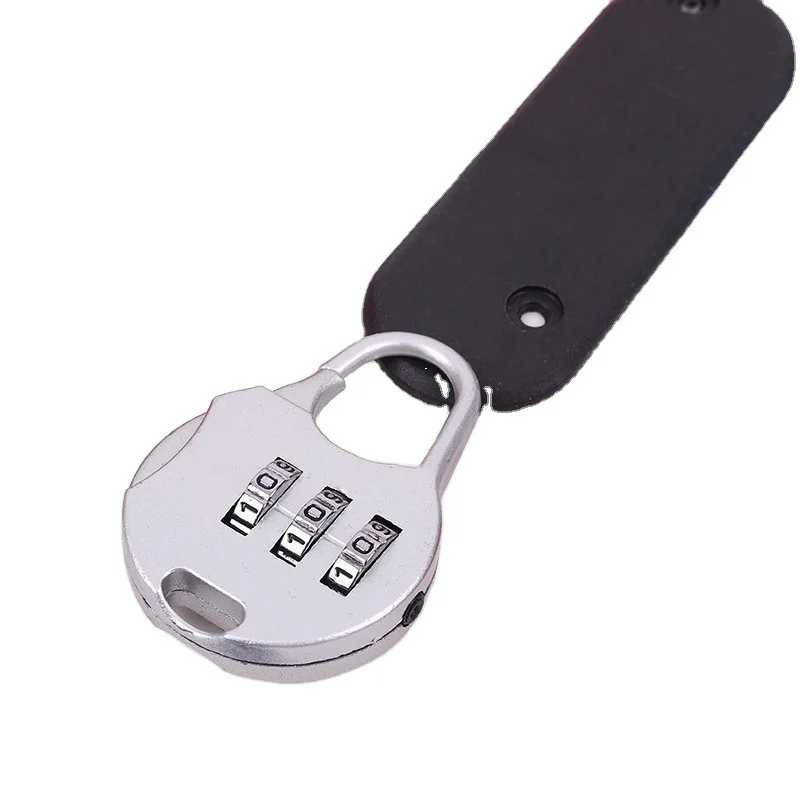 
password The lock backpack Anti theft lock zipper lock color bag  (1600281878278)