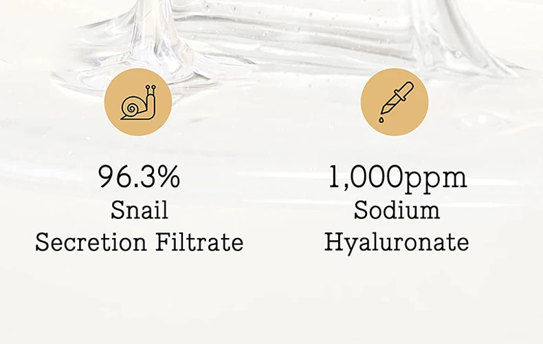 Snail serum private label Real Snail 96 Mucin Anti Aging snail serum korea skin maintenance serum