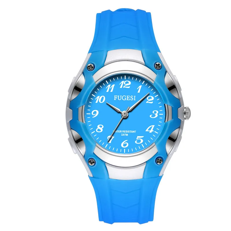 SB0032  Newest Quartz Digital Kid Watch Girls and Boys Gifts Silicon Watches Children 5ATM Waterproof Watch