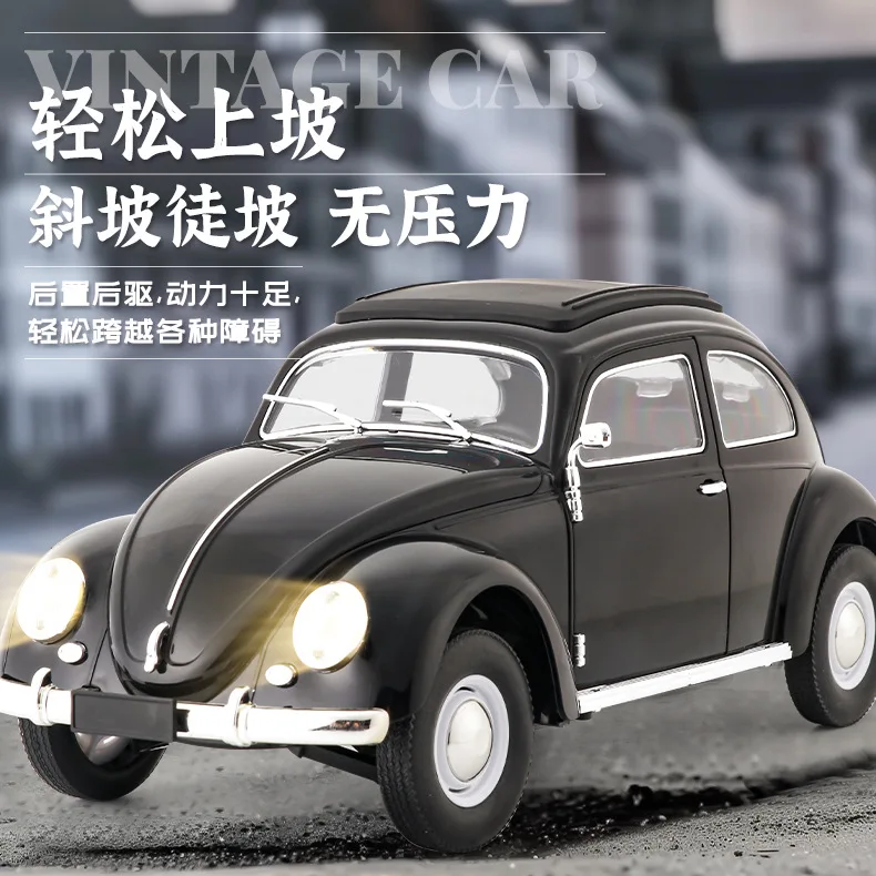 2024 New Arrival 1/16 D62 Mini Large Retro Model Vintage Car Remote Control Car Model Toy Car for Kids