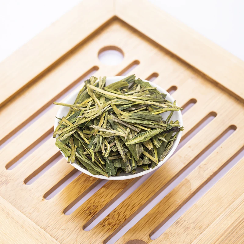 organic west lake dragon well tea long jing (dragon well) unprocessed tea leaves