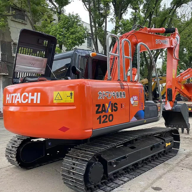 Used hitachi excavator ZX 120 nice condition used hitachi zx120 excavator from Japan ZX120 120-6 12 TON
