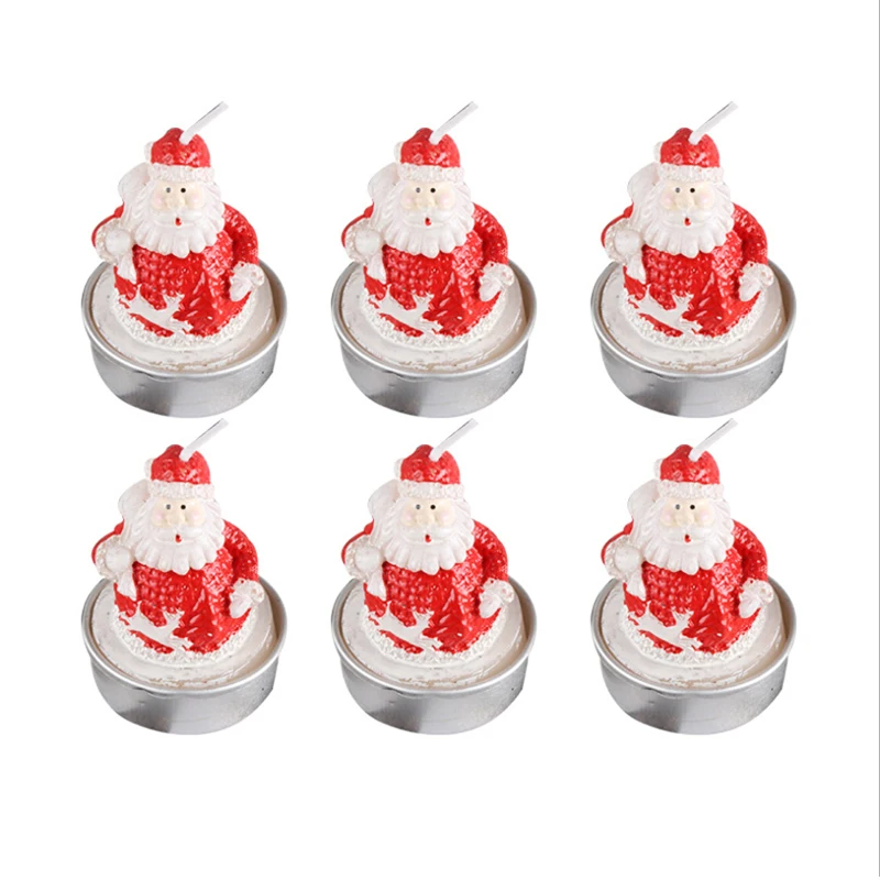 Christmas crafts decorate natural scented candle tin, Luxury aluminum metal and cement candle tin with gift boxes