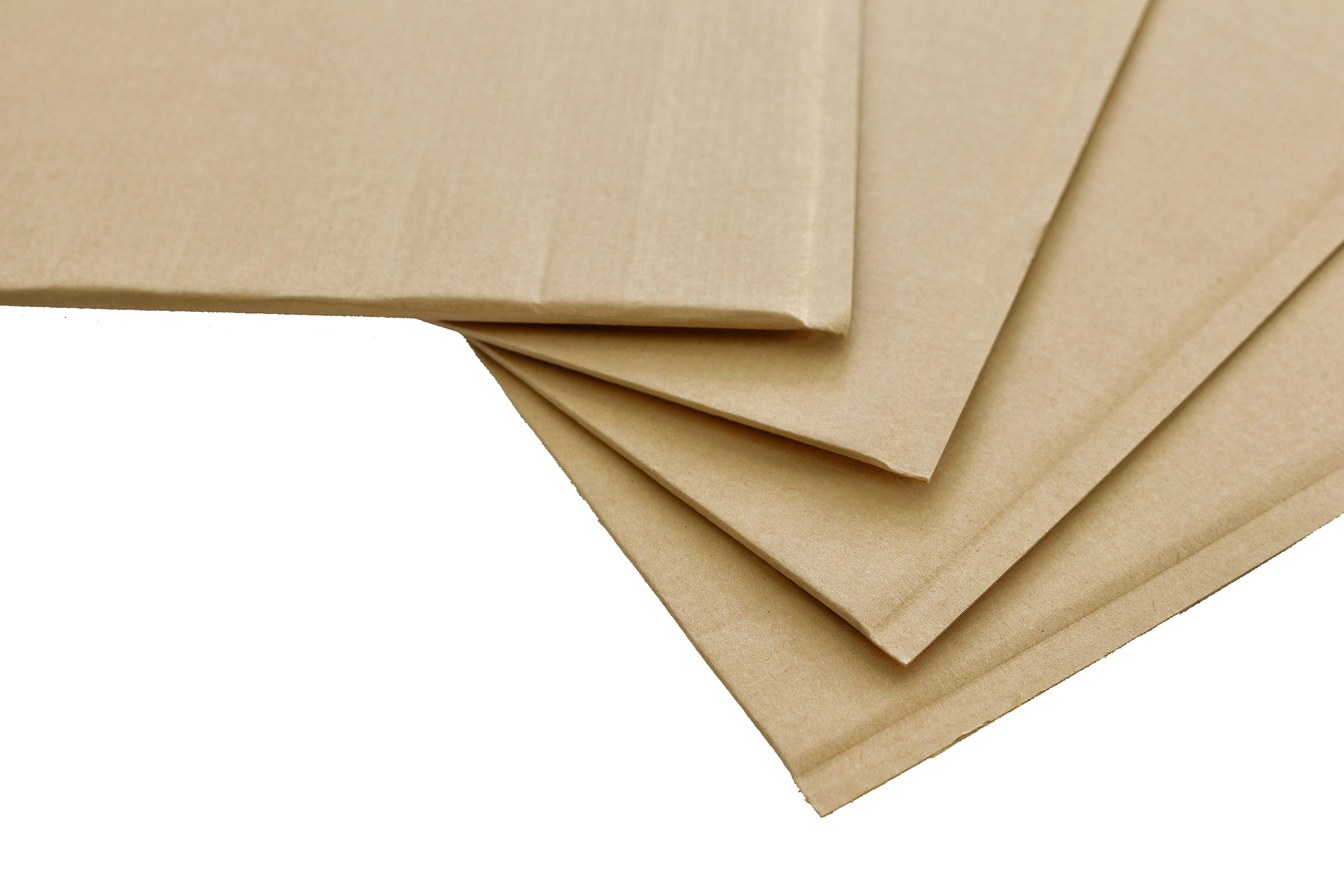 100% recycled printable logo shipping waybill pouch document packaging shipping bag corrugated paper stay flat cardboard mailers