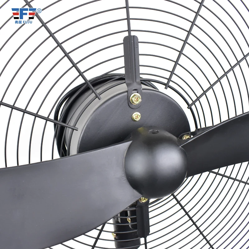 New model Industrial electric stand fan with aluminum 2 blades CE standard best selling to Malaysia Egypt Dubai