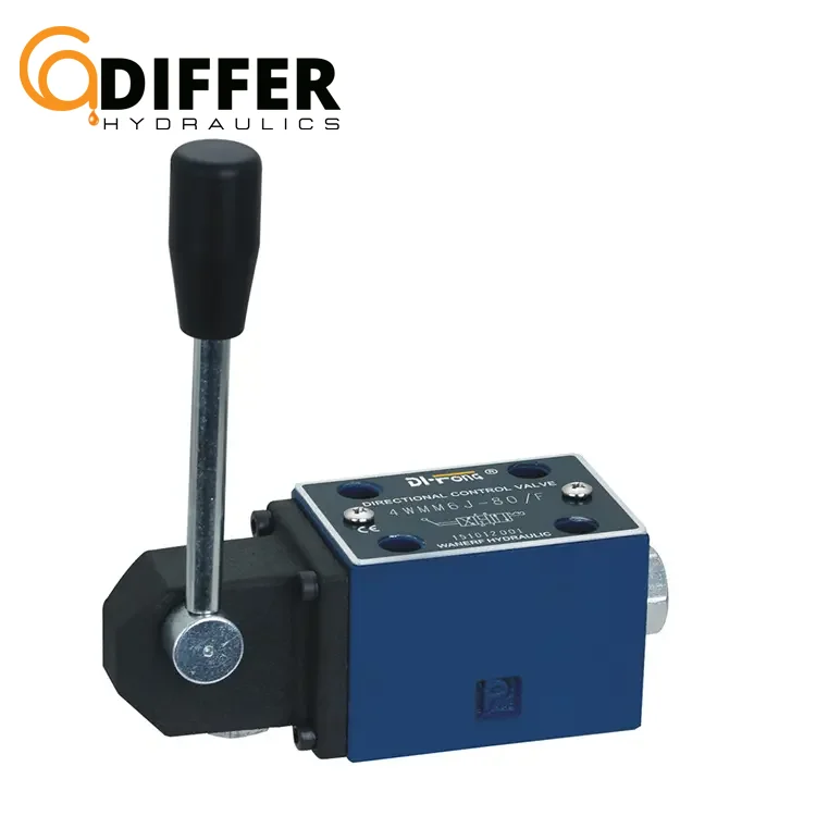 DI-FONG products 4WMM6 hydraulic rexroth type manual directional control truck valve with hydraulic joystick control