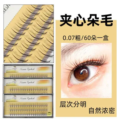 10D Premade Eyelash Fans Manufacturer Volume Fans Eyelash Extension Customized Pre Made Fans 3D 6D 12 root Glitter Black