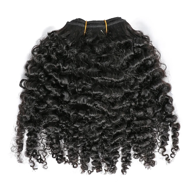 Hot Sale Burmese Curly Hair Bundles Kinky Curly Deep Curly Jerry Curly Indian Virgin Human Hair