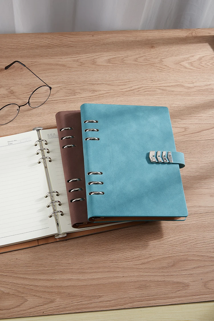 Wholesale fashionable notebook school loose-leaf 228*165*22mm high quality notebook