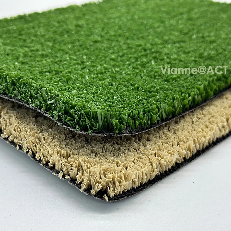 10mm multipurpose cricket artificial grass astro turf mat for cricket BF10 beige color