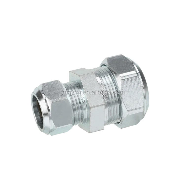 Carbon Steel Pipe Fitting Hydraulic Tube Fitting Reducer Coupler Compression Fitting