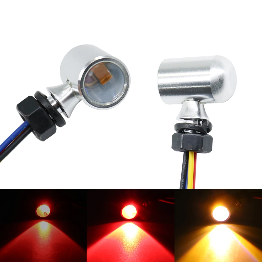 3 In 1 New Multifunction Blinker Led Brake Light Motorcycle Rear Turn Signal Tail Lights