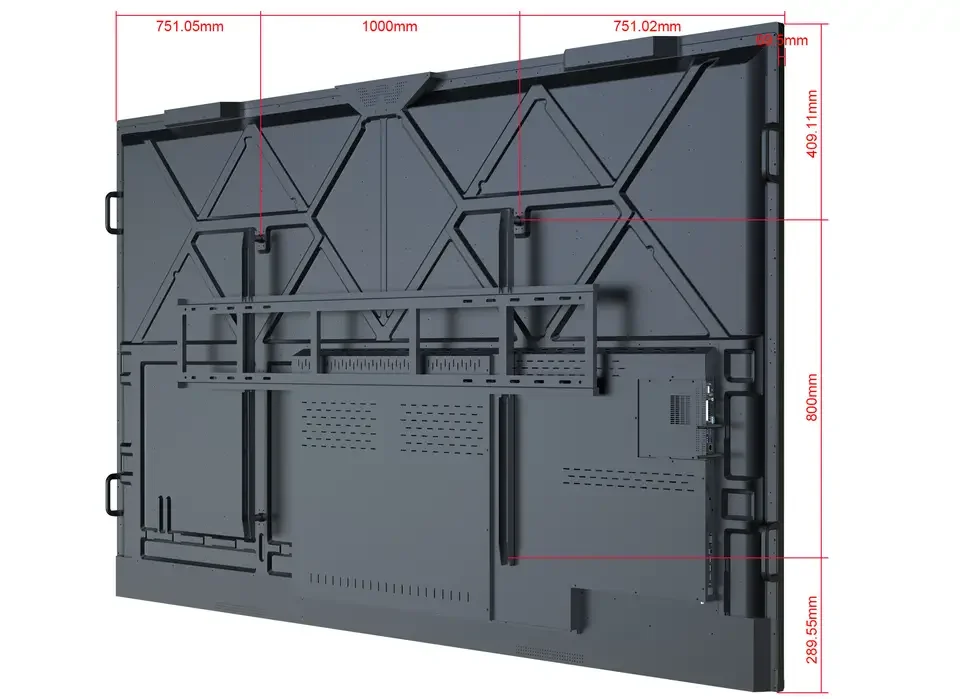 Manufacturer 110 inch Finger Multi Touch Screen Digital LCD  School Used Smart Interactive Board
