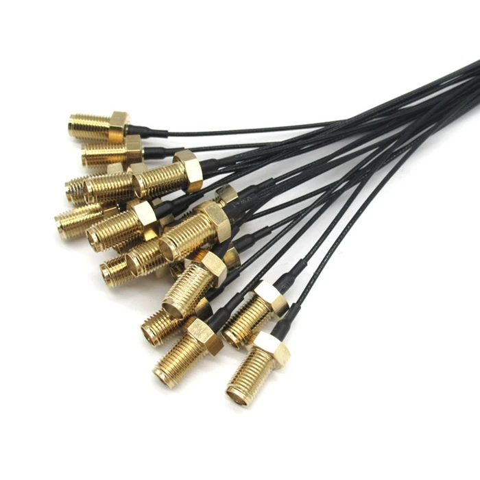 Высокое качество RP-SMA со штекера на гнездо для Ipex /UFL/cубминиатюрный разъем версии a/MMCX/Cuatomized разъем 1,13 мм RG113 связи RF коаксиальный кабель (15 см)