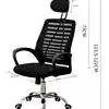 Height adjustable ergonomic computer swivel chair home office conference chair office chair