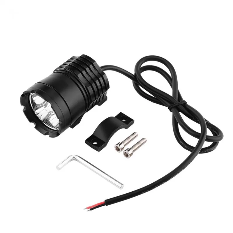 Black housing l4b waterproof 40w led headlight for motorcycle