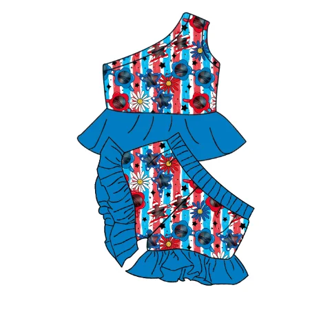 zs 4th of july baby clothes wholesale price baby clothes girls 0-3 new born baby girls clothes