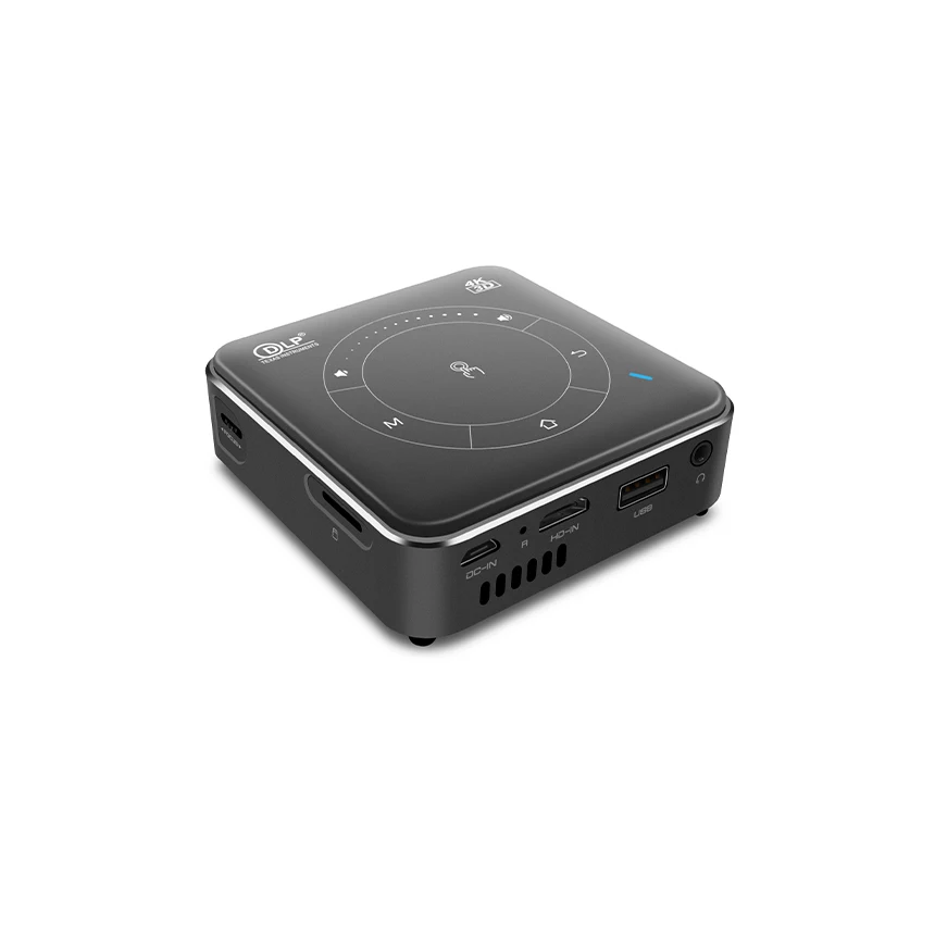 
New Arrival P11 AC3 Supported 2G+16G Infocus MiraCast Vava 4K HD Projector Android 9.0 DLP Mini Pocket 4k projector vava 