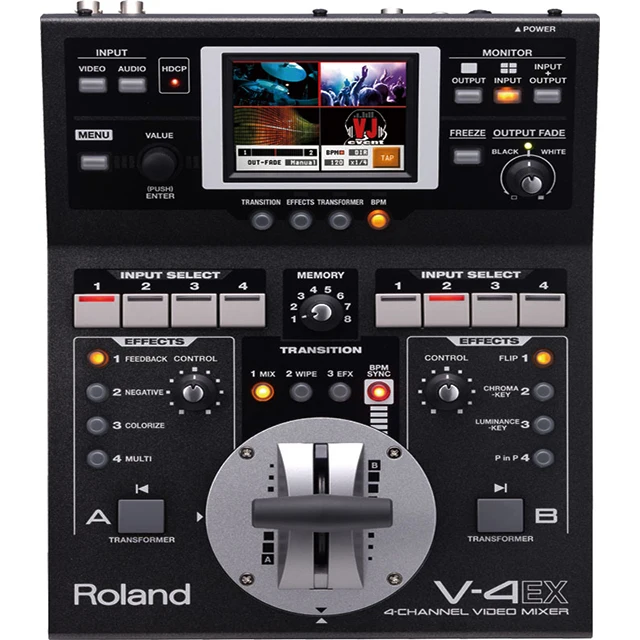 Roland V4EXVJ Console Hd video switching station All-in-one video switching station