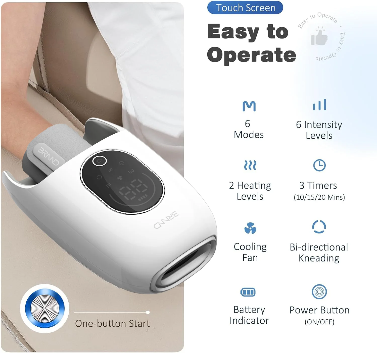 oem odm electric equipment portable massage mini hand finger and arm therapy machine tool massage hand roller products for hand