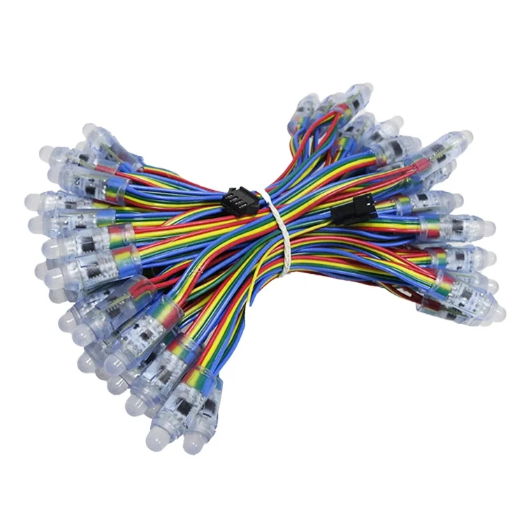 5 в 12 мм 6803 ws2801 ws2811 smd rgb диод светодиодный пиксельный свет для рекламных вывесок свет