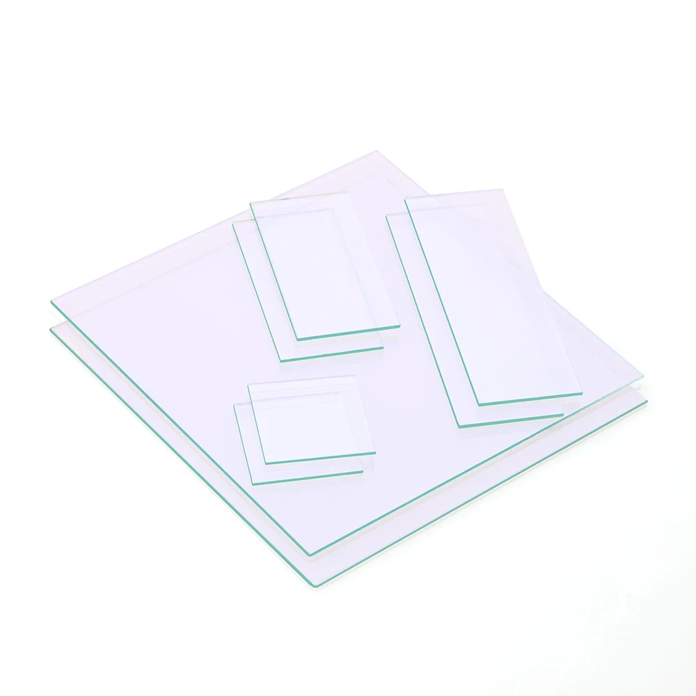 Conductive Glass Slides 100x100x1.1mm< 20ohm / Sq Laboratory Transparent FTO Glass