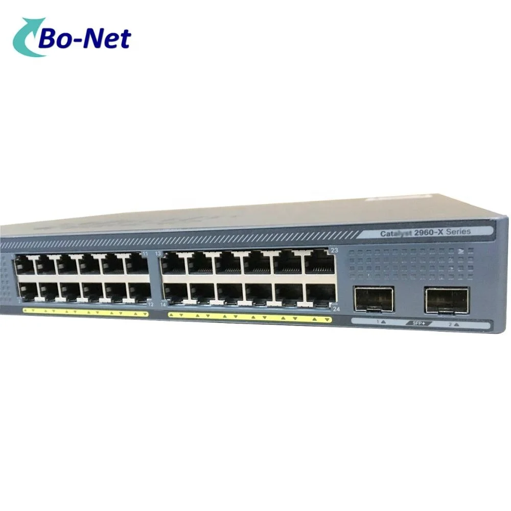 Оригинальный WS-C2960X-24PD-L Новый/RMA/б/у 2960X 24 порта Gigabit Ethernet PoE коммутатор