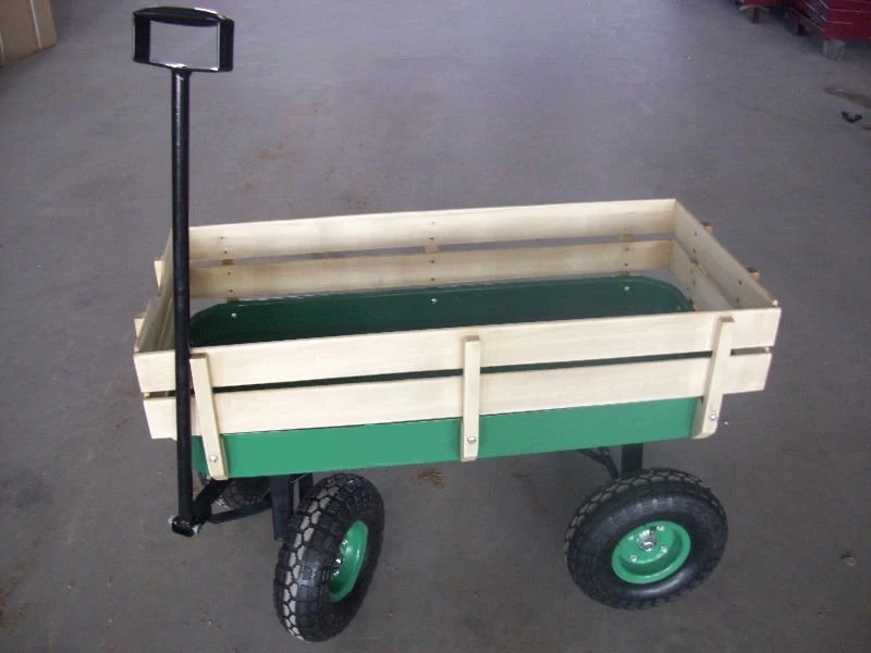 Manufacturer wholesale kids wagon with four wheels children wagon beach wagon beach trolley beach cart wooden kids wagon