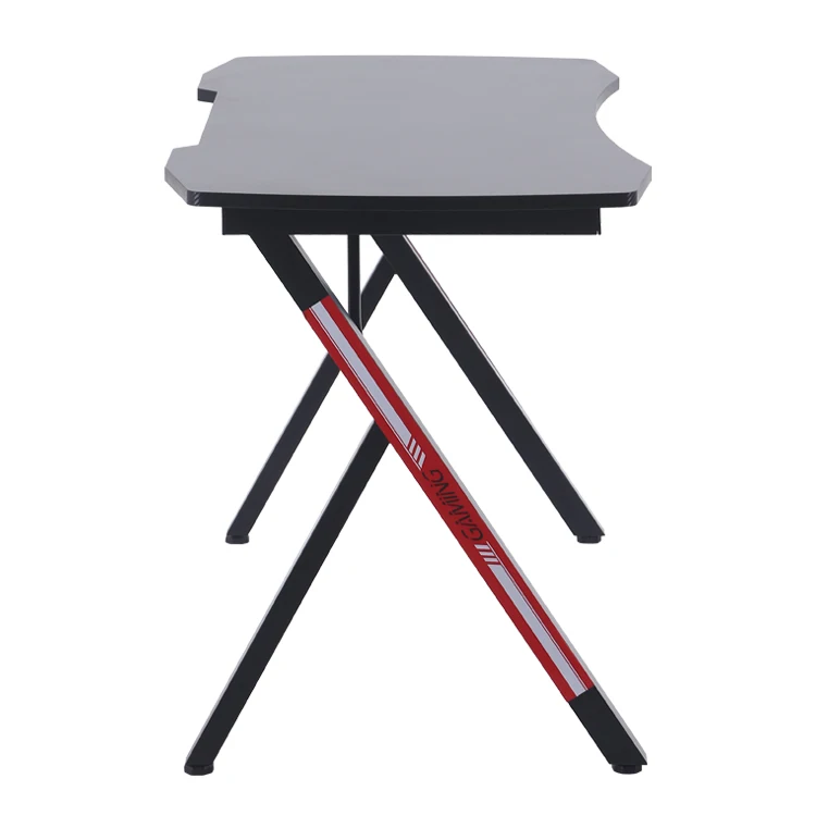 Height Adjustable Top Modern Cheap Pc Fashion White Rgb Mesa Gamer Ergonomic Computer Table Bureau Gaming Desk For Home Office