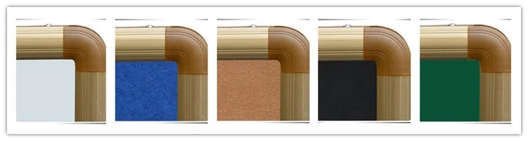 Indoor Message Decorative Soft Fabric/Felt Board Aluminum Frame Cork Bulletin Board